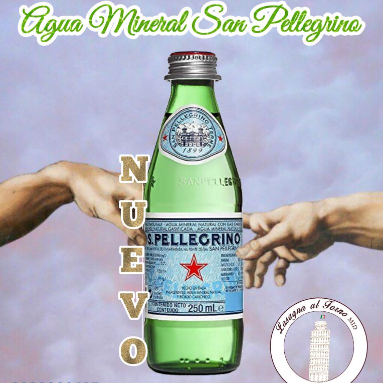 Agua mineral san pellegrino 250ml
