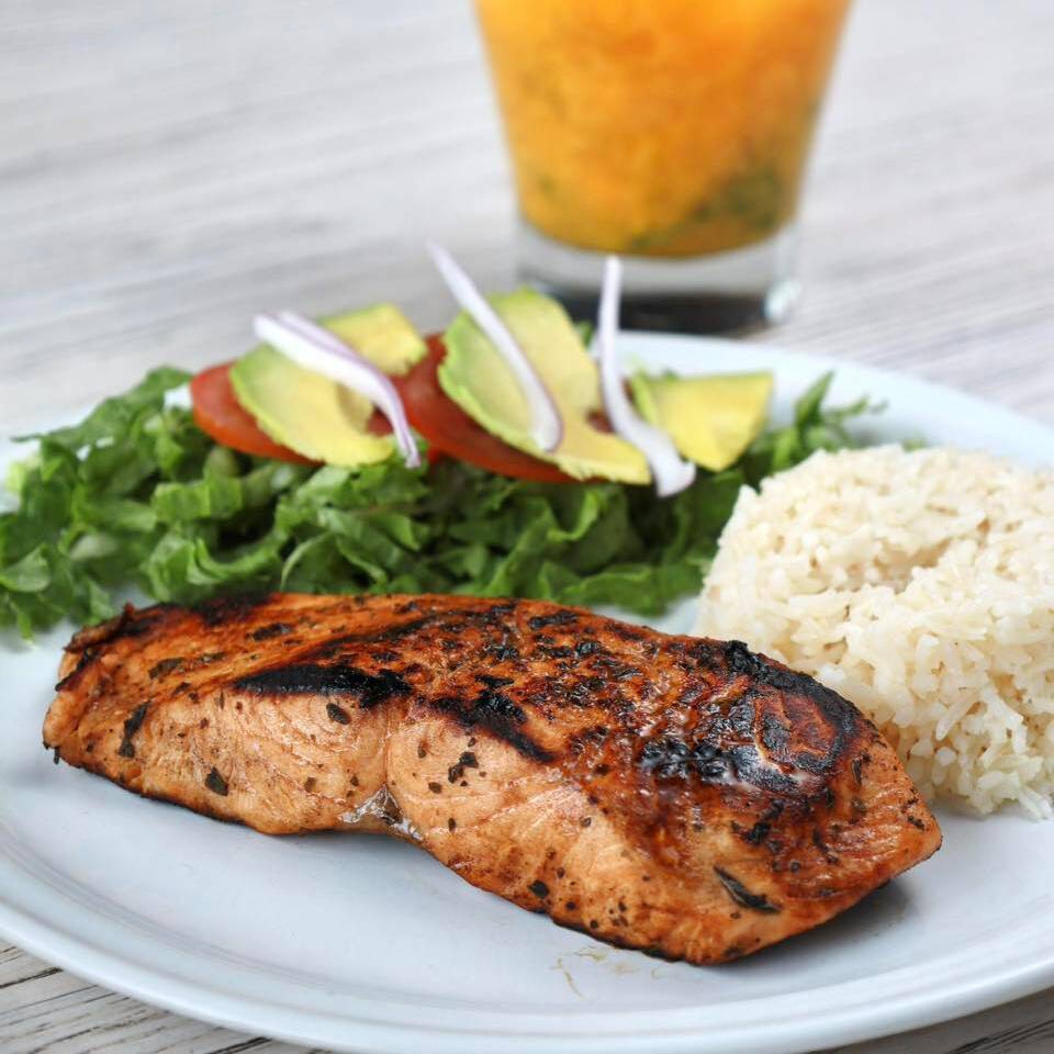 Salmón a la Plancha
