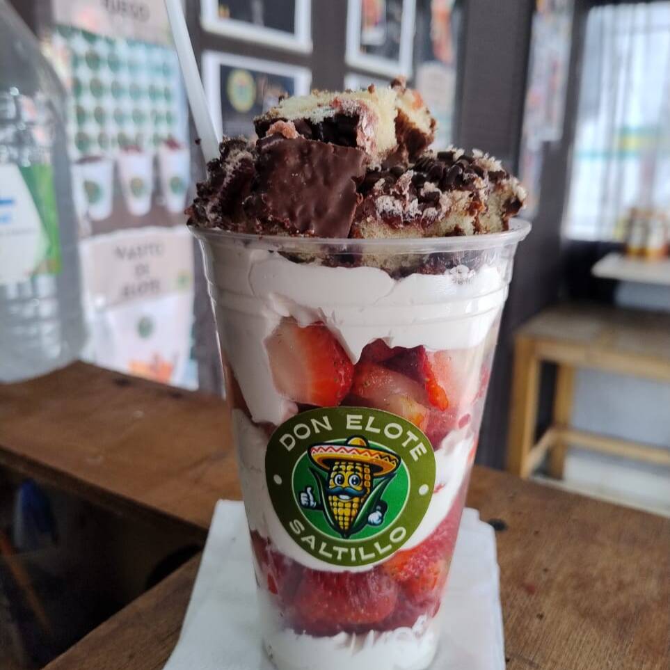 Fresas con Crema y Gansito