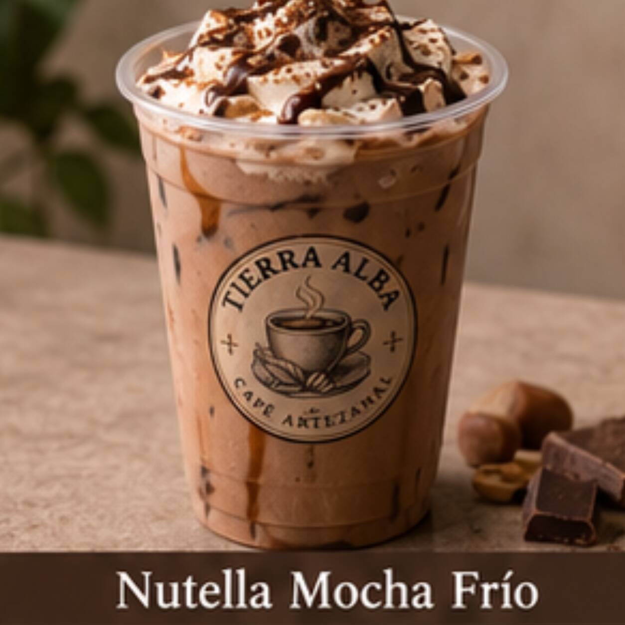 Nutella Mocha Frío