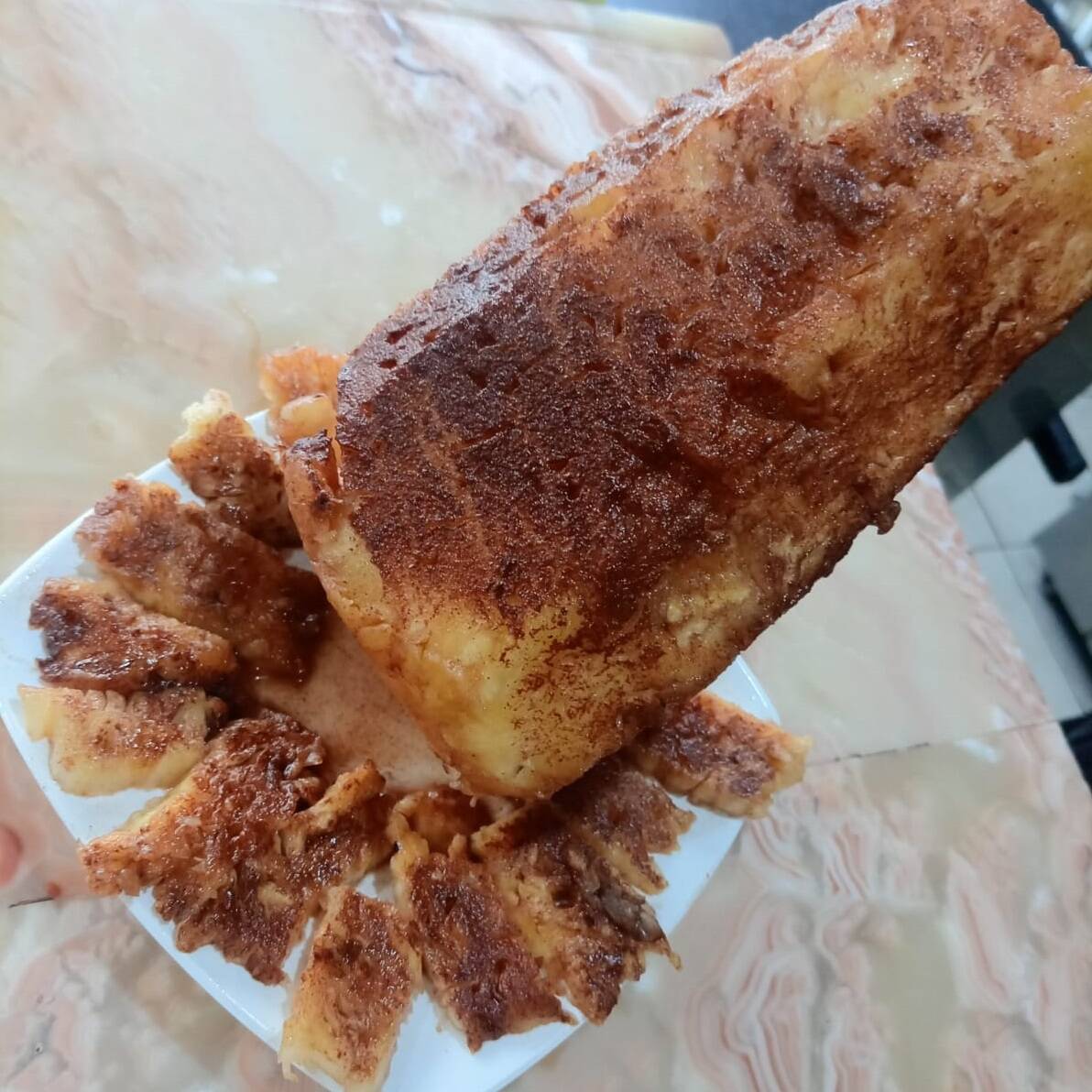 Piña con Canela
