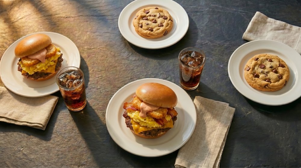 Combo 2 Egg Burger Sandwich