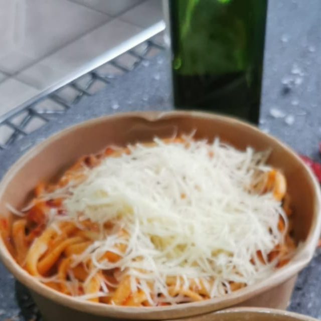 Espagueti Arrabiata