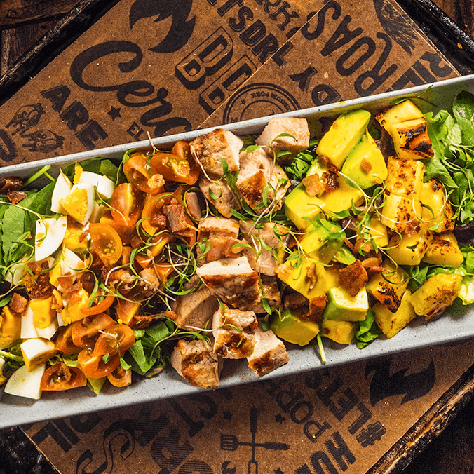 Pork Cobb Salad