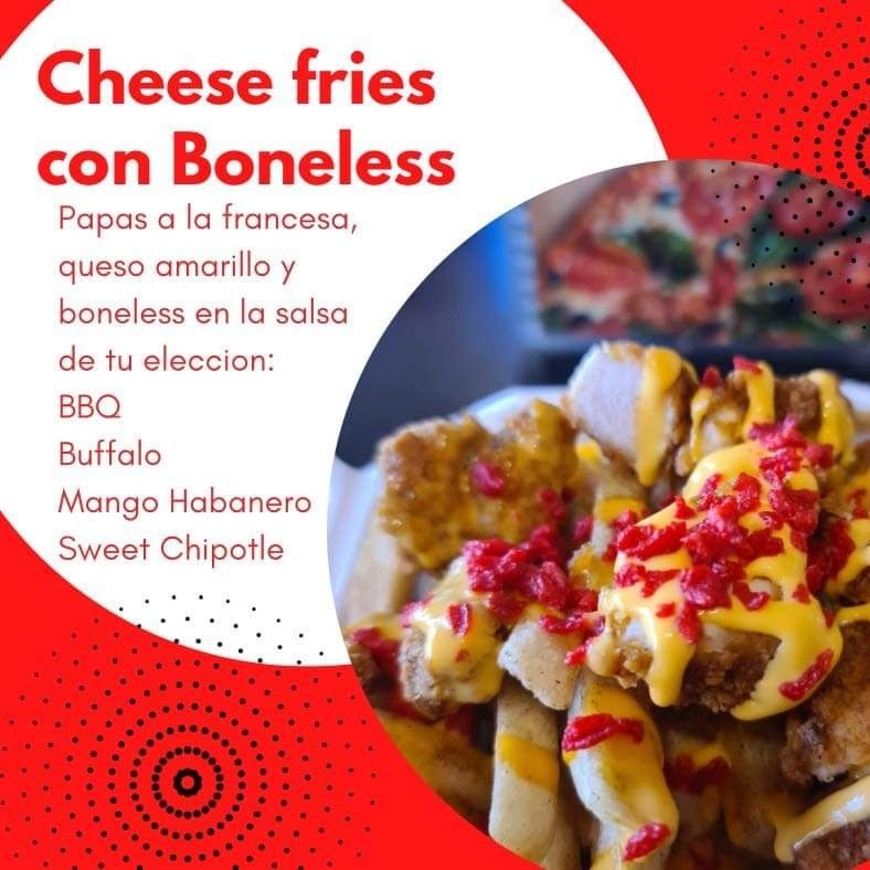 Cheese Fries Boneless