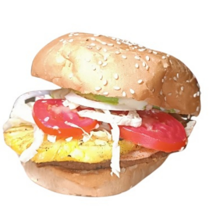 Hamburguesa Hawaiana