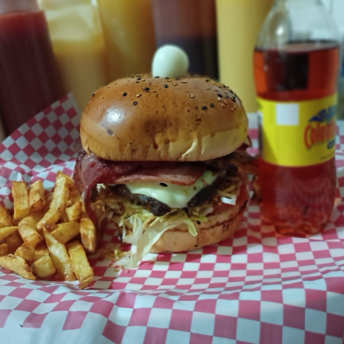 Hamburguesa La Rola Combo