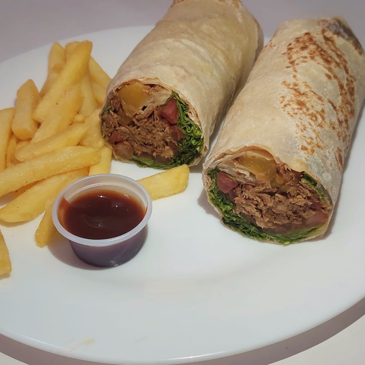 COMBO WRAP PULLED PORK