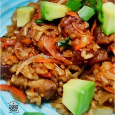 Arroz Mixto (Carne, Cerdo, Pollo)