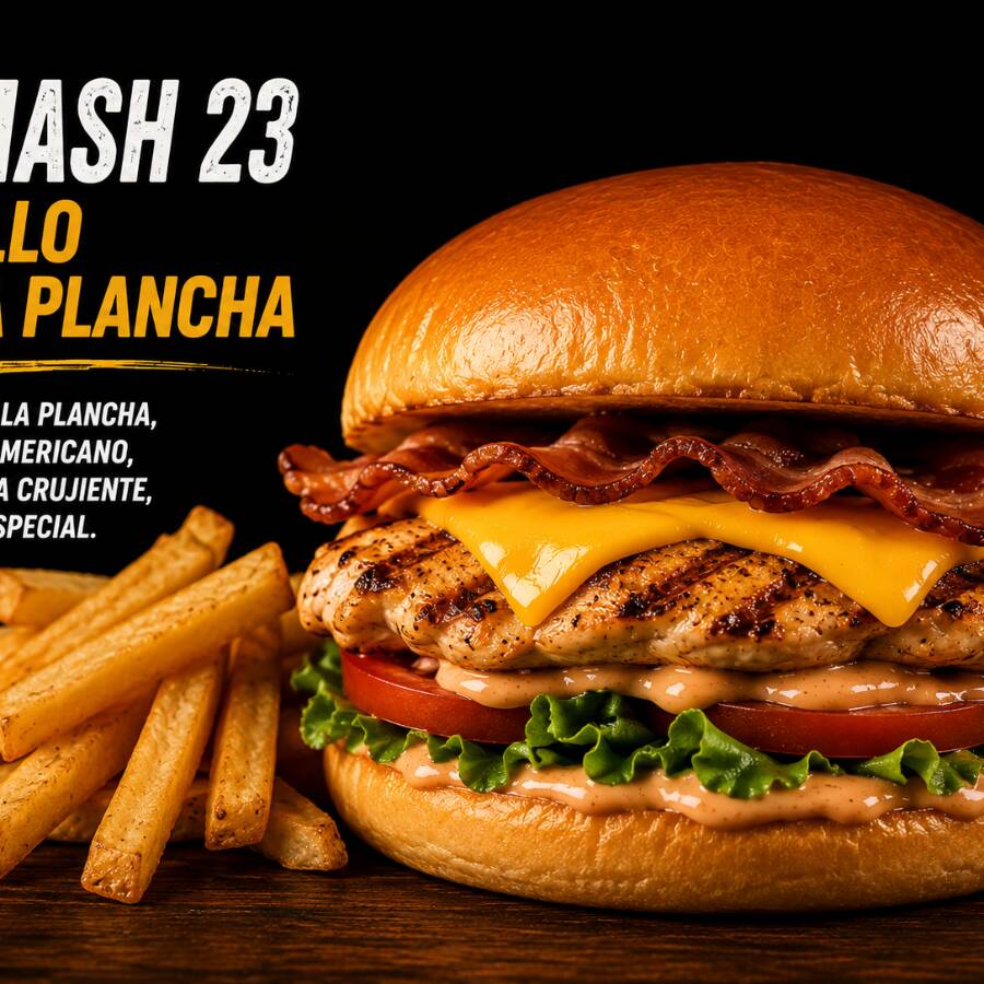 Chicken Burguer a la Plancha