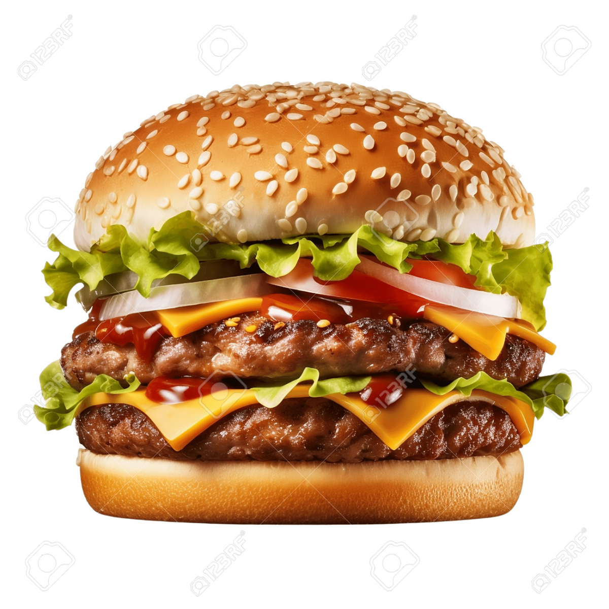 HAMBURGUESA DOBLE CARNE DE RES