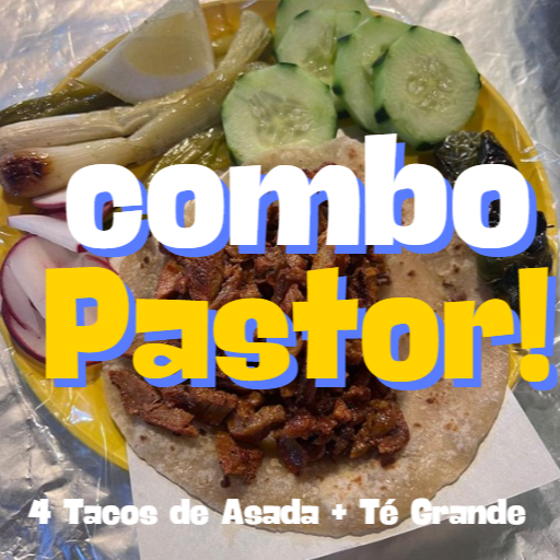 Combo 4 Tacos de Pastor y Té Grande