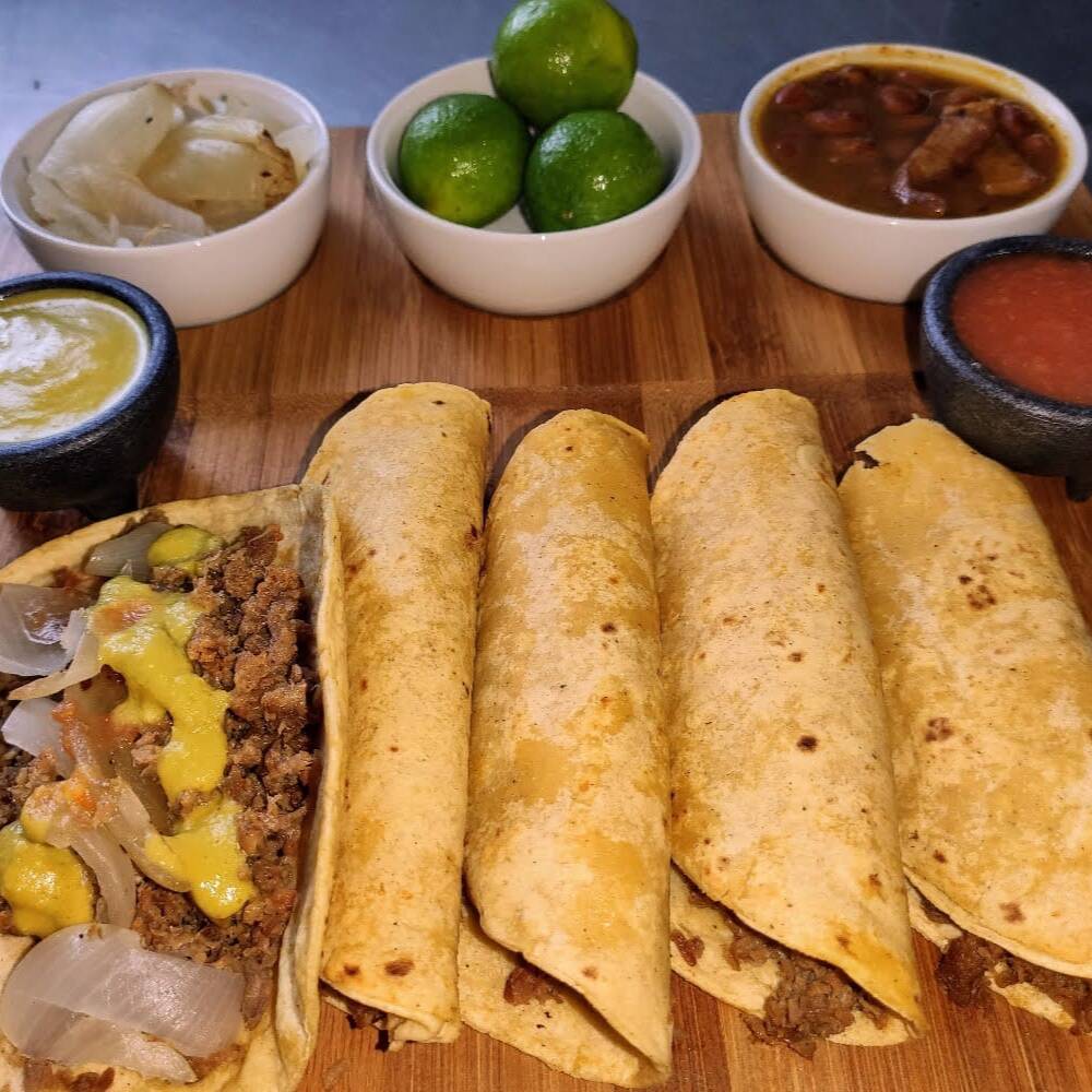 TACOS DE CARNE ASADA   C/5