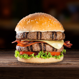 DIDI PROMO BURGER DOBLE BACON + BEBIDA