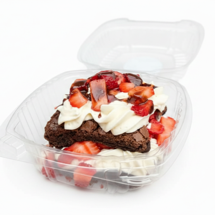 Brownie Fresa Tentación