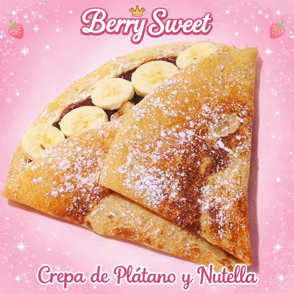 Crepa de NUTELLA y Platano