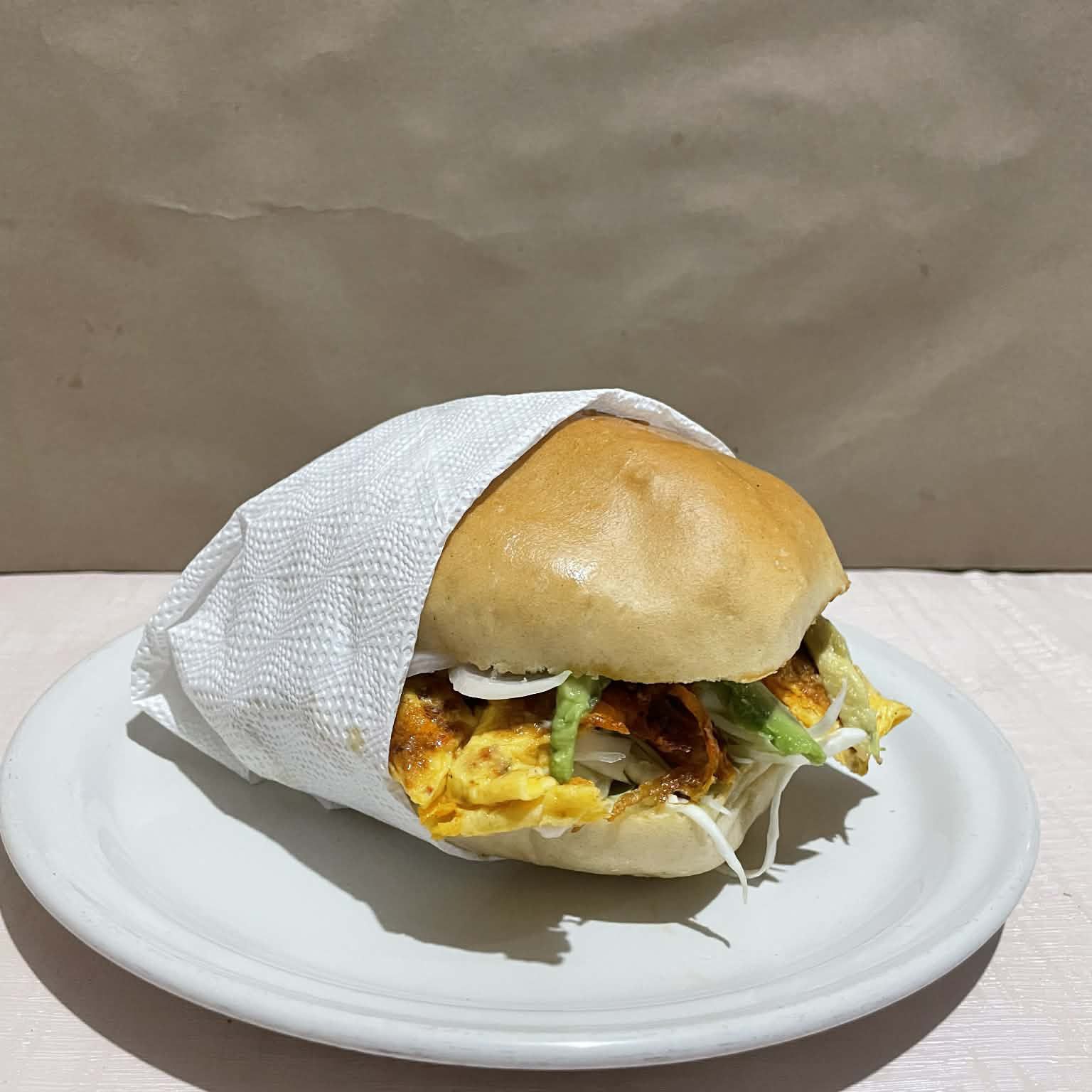 Torta Huevo Con Chorizo