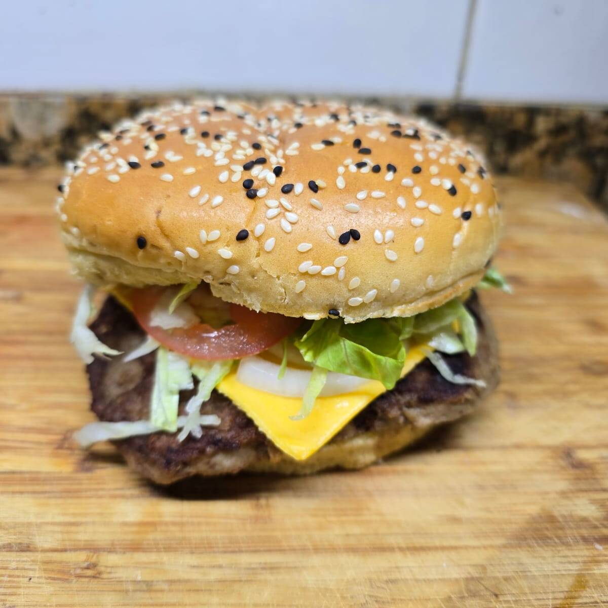 Hamburguesa Sencilla de Arrachera