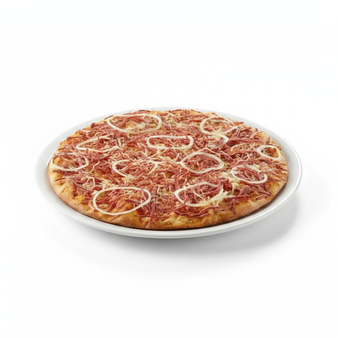 Experimente nossa deliciosa Pizza Família com 12 fatias e a liberdade de escolher até 4 sabores! Com massa artesanal e ingredientes frescos, cada fatia oferece uma combinação única.