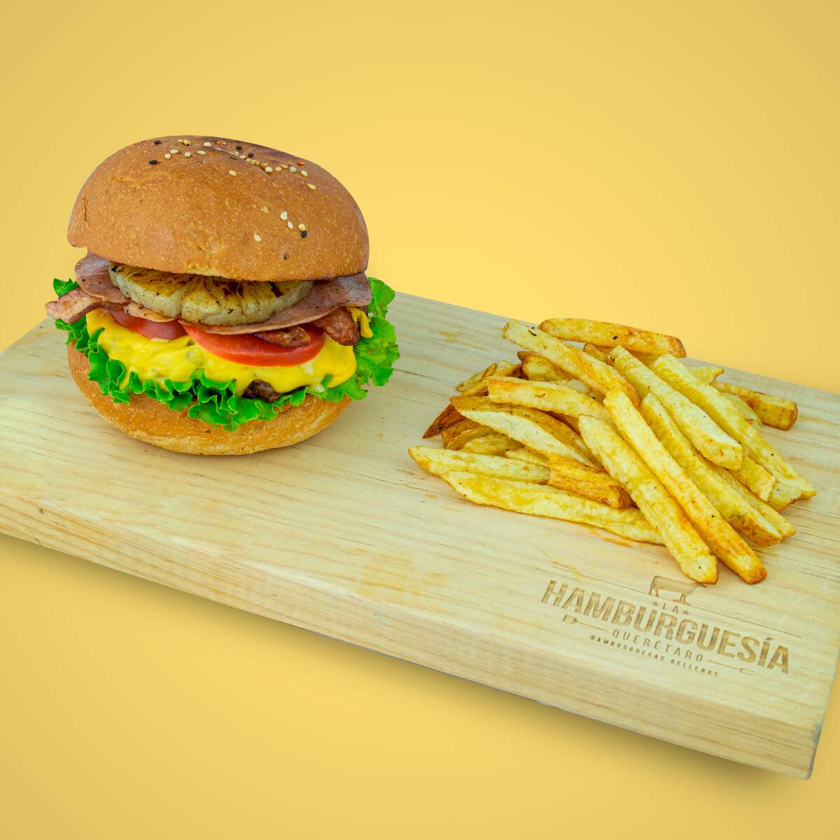 Hamburguesa Hawaiana