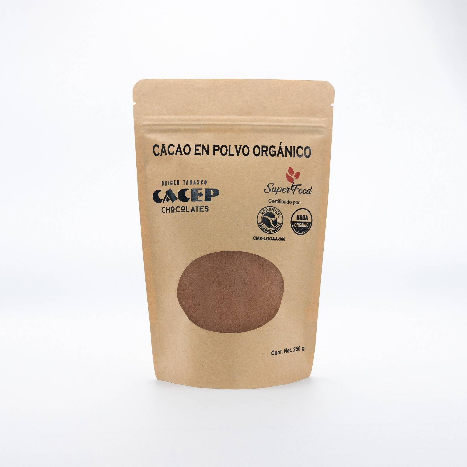 Cacao en Polvo Orgánico 250g