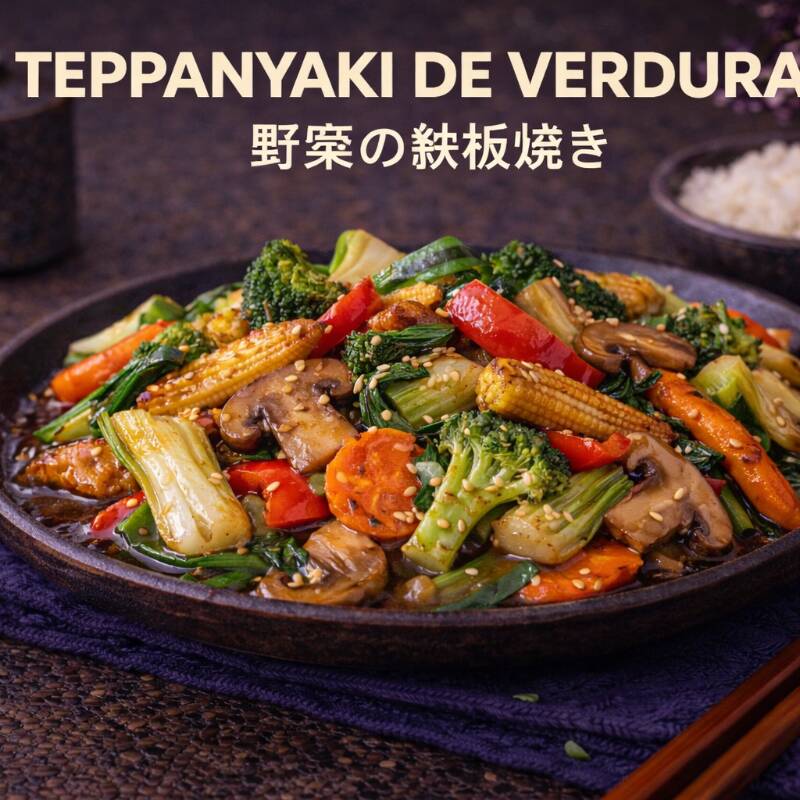 Teppanyaki Verduras