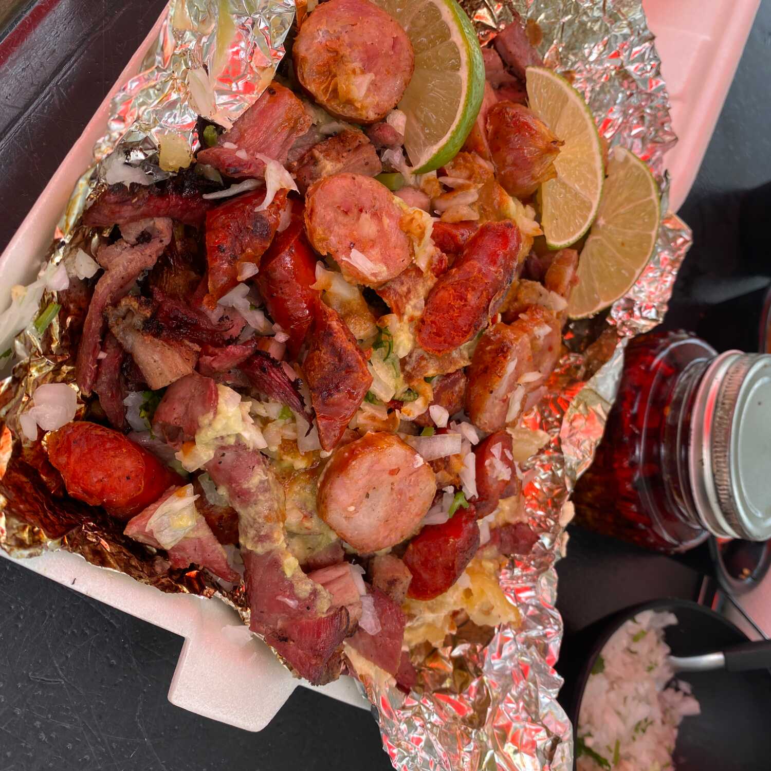 Papa con Milanesa Asada Para 2 Personas