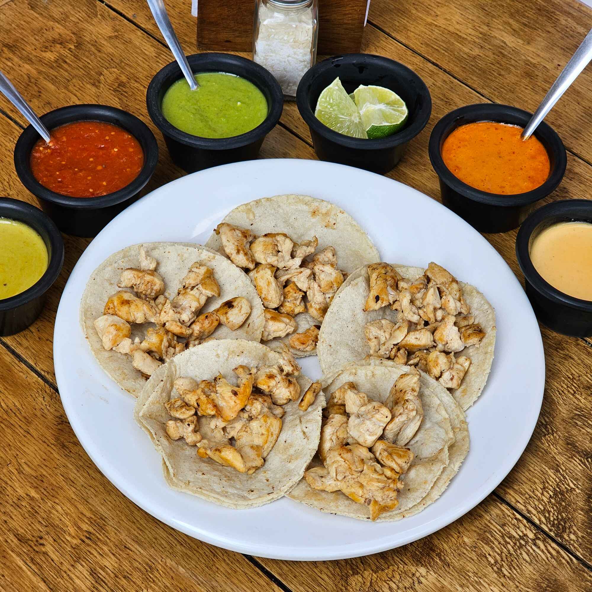 Orden de 5 Tacos de Pollo
