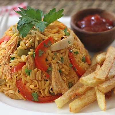 Arroz con Chicken