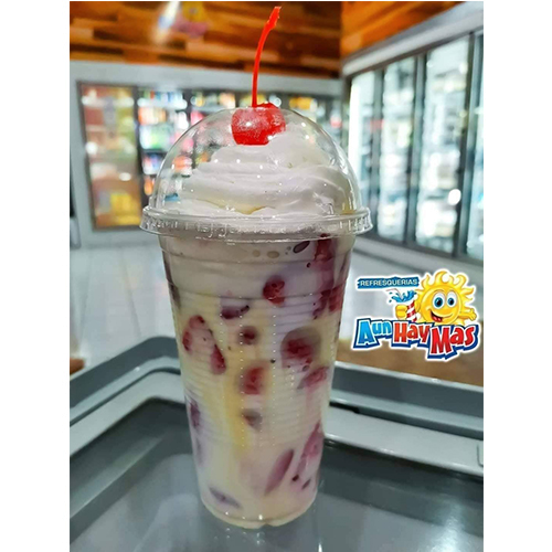 Fresas con Crema Naturales.