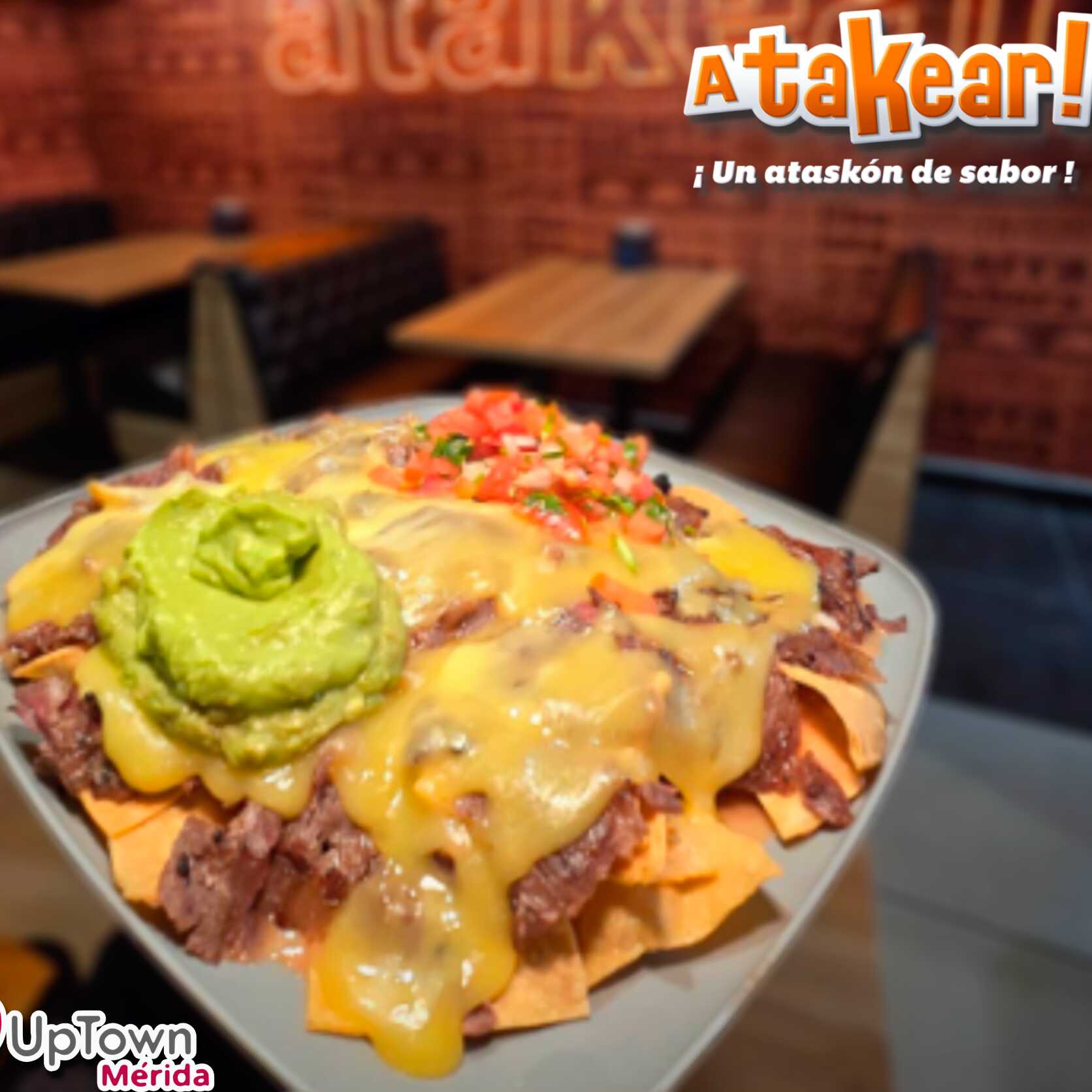 Mega Nachos Arrachera