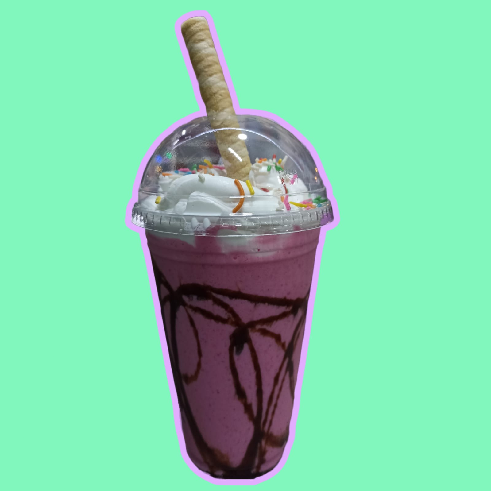 Malteada de Fresa
