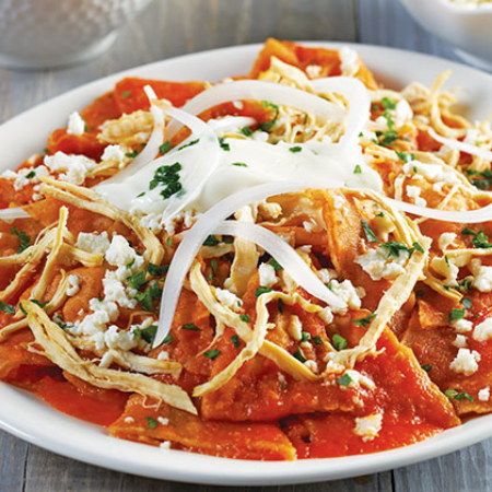 Chilaquiles Rojos