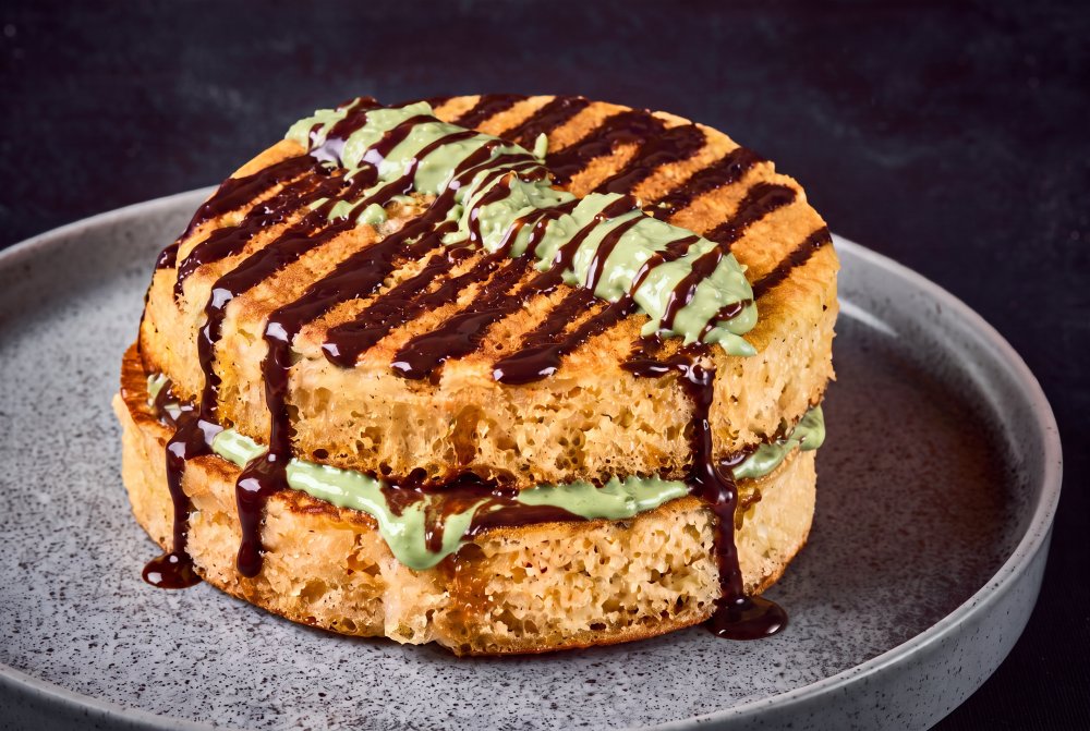 Dubai Pistachio Pancakes