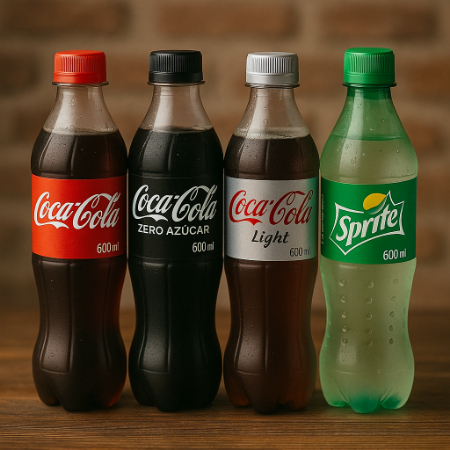 Refrescos de Coca Cola 600 Ml