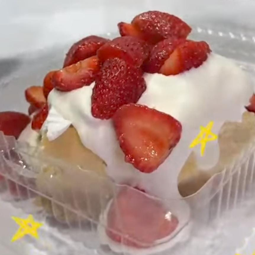 Flan Con Fruta
