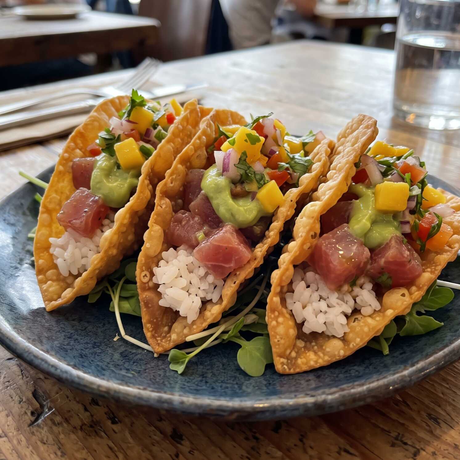 Wantán Taco 3 pzas