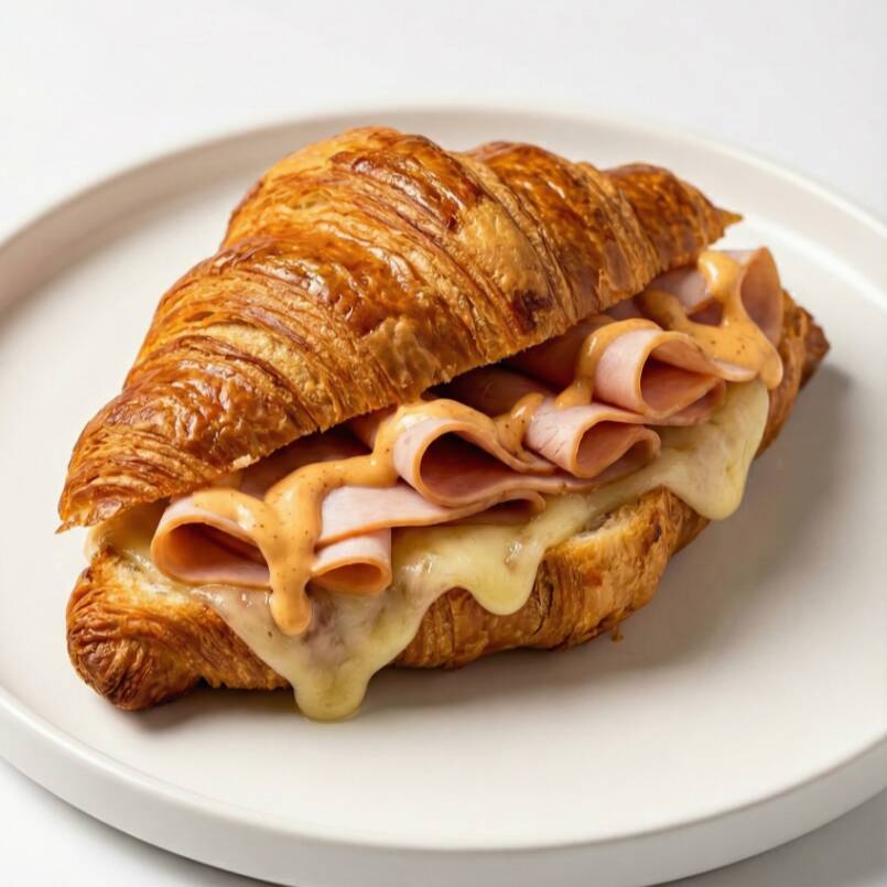 Croissant Monsieur Clásico