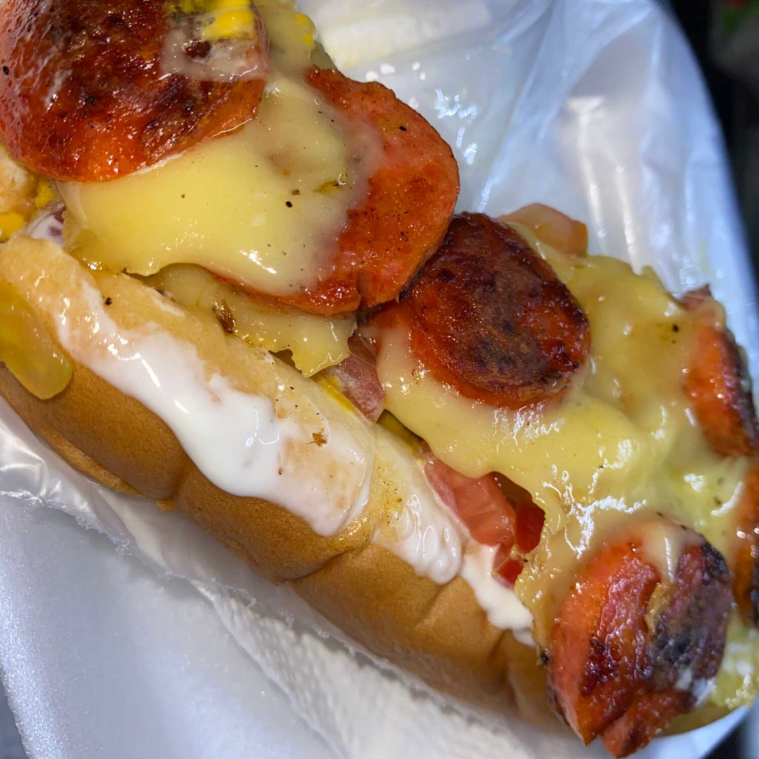 Hot Dog Choriqueso