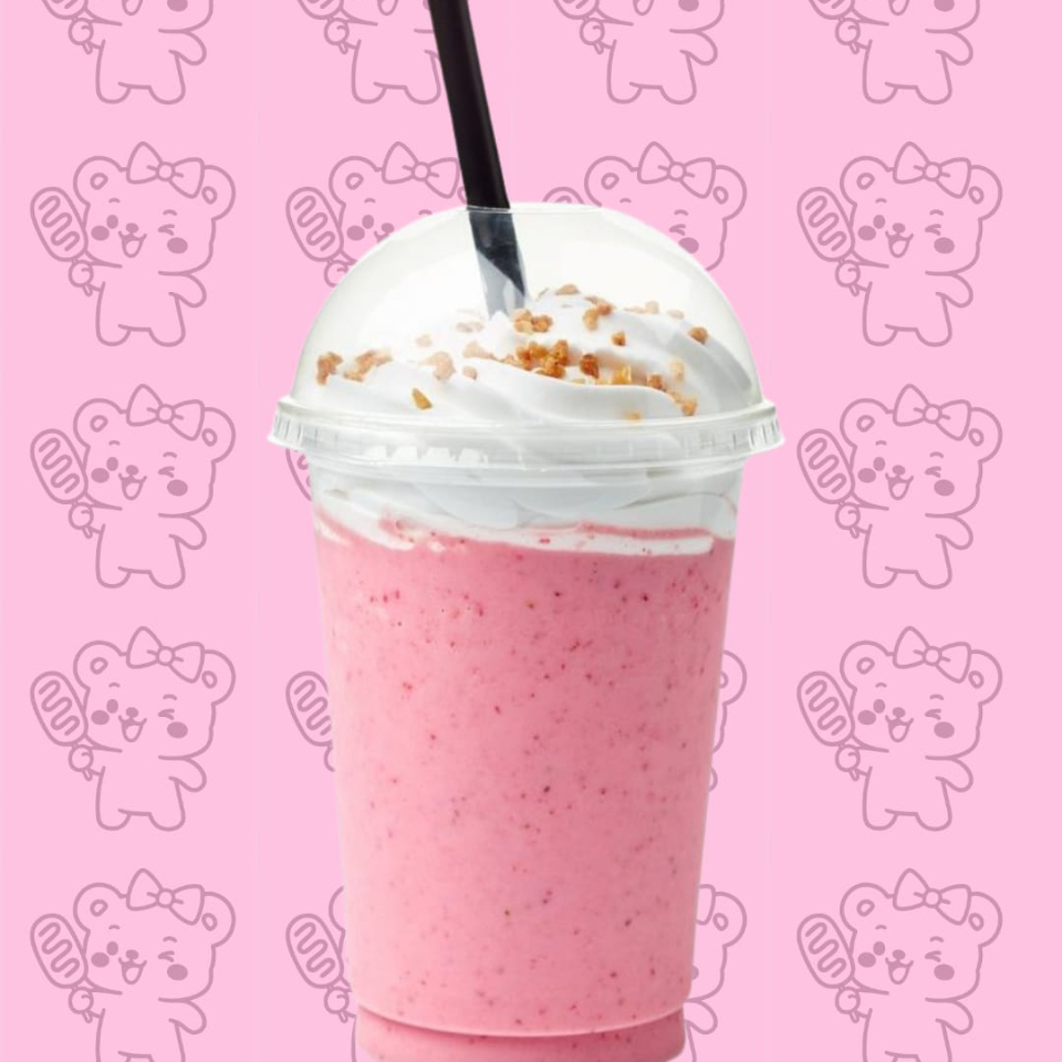 Malteada de Fresa