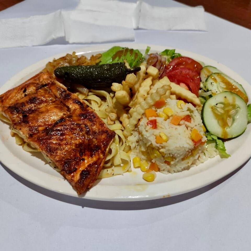 Salmón a la Plancha