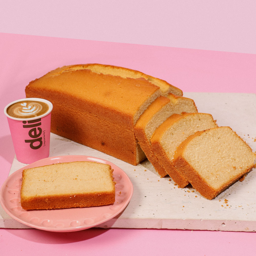 Ponqué de Vainilla endulzado con Stevia