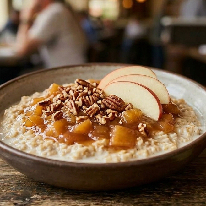 Apple cinnamon bowl