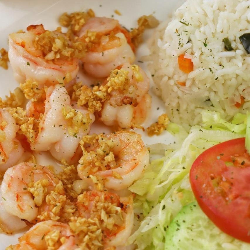 Camarones Al Mojo de Ajo