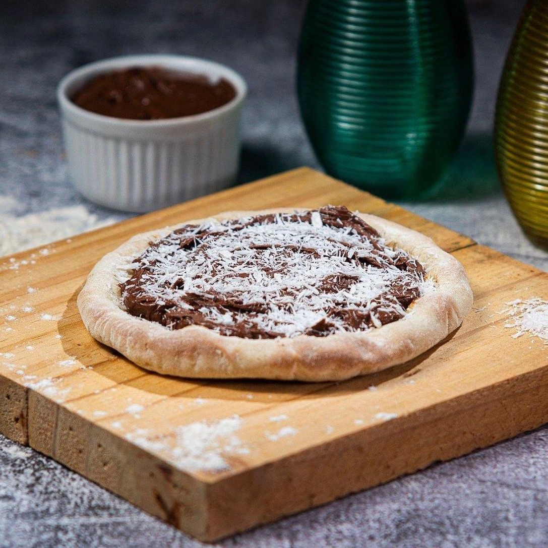 Chocolate e coco ralado