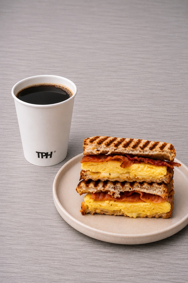 Egg Sandwich + Americano