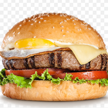 Hamburguesa Royal + Bebida 355 ml