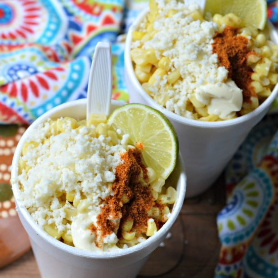 Elote en Vaso Grande