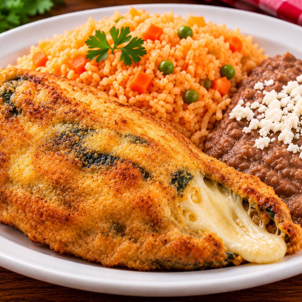 Chiles Rellenos de Queso