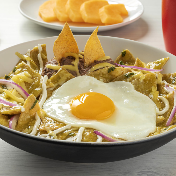 CHILAQUILES CON HUEVO